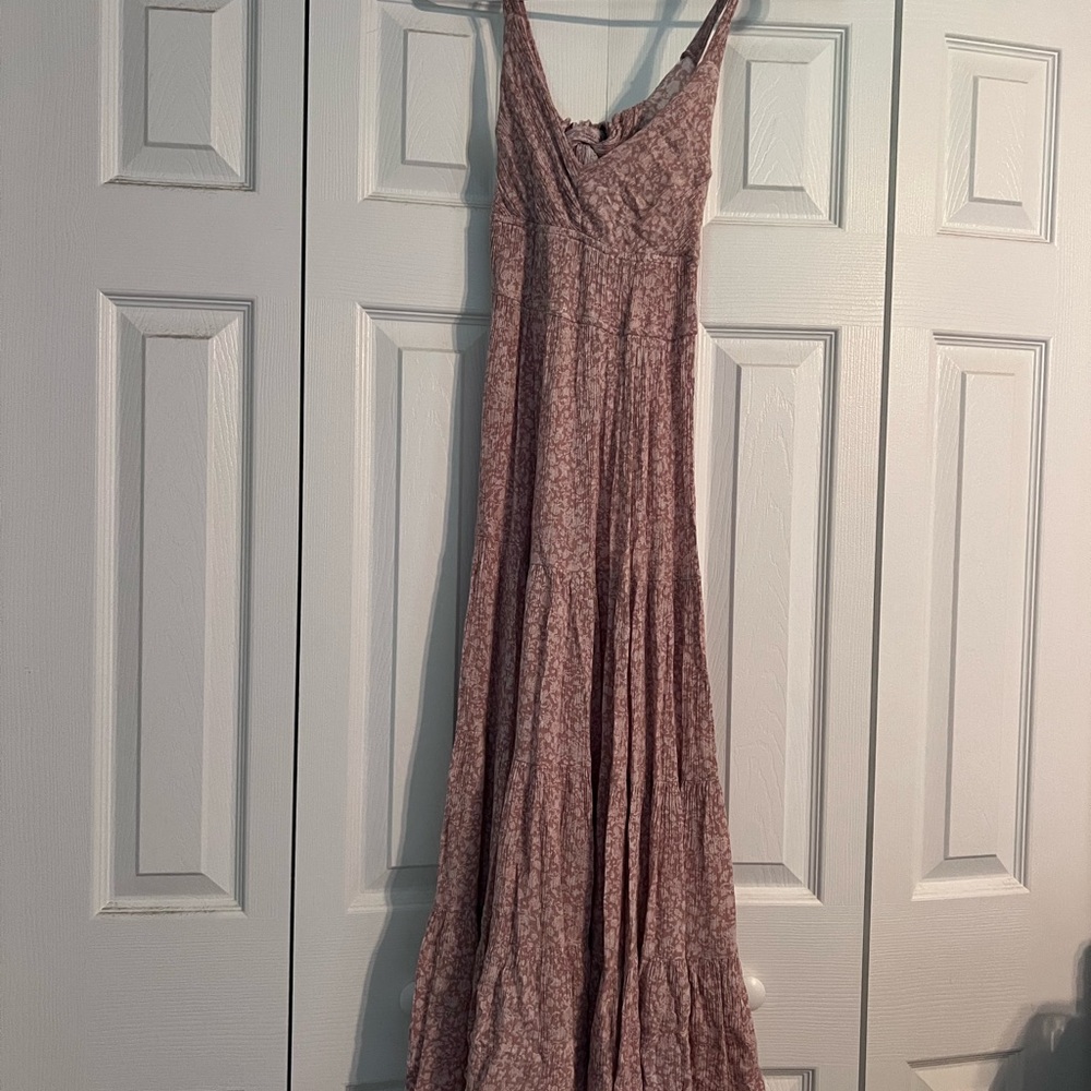 Dress Forum Blush Floral Maxi Dress
